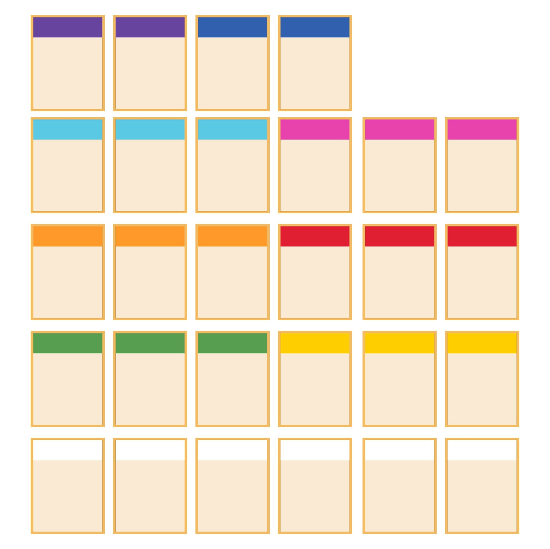 blank monopoly property cards template printable