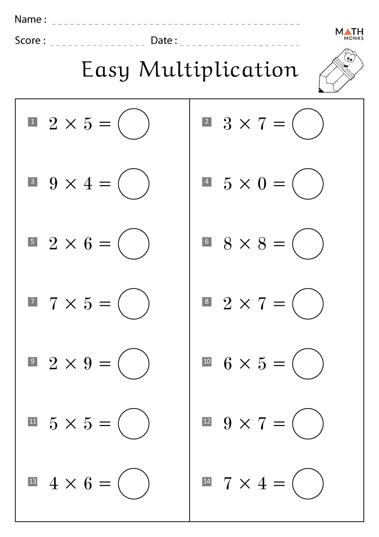 Multiplication Equations Worksheets MultiplicationWorksheets