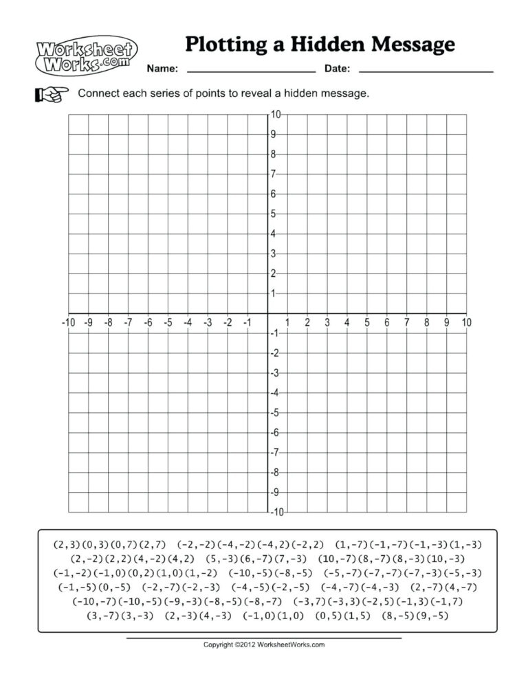 mystery graph pictures printable free