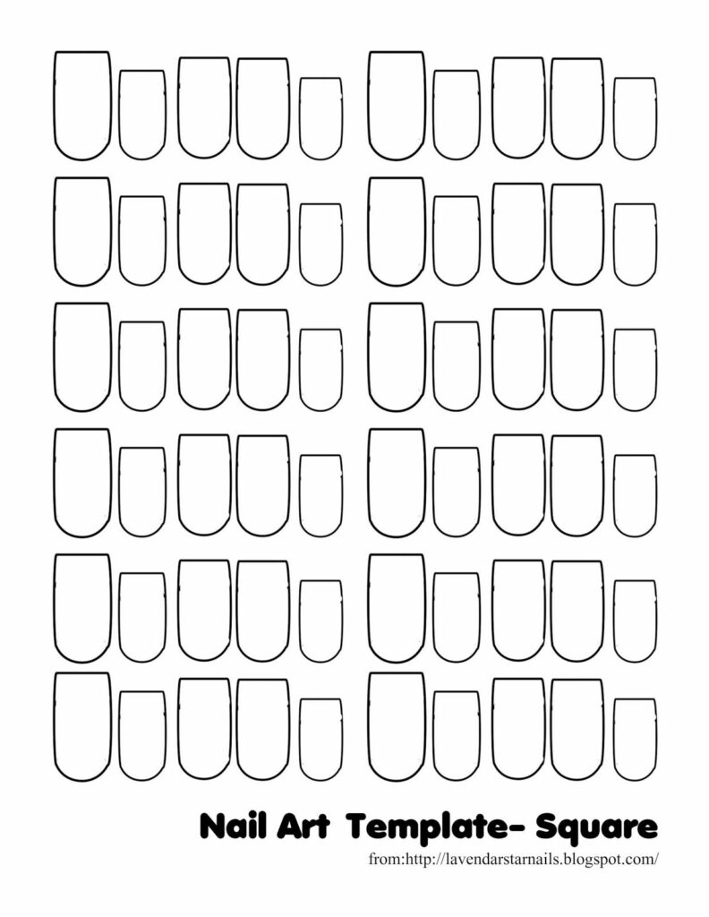 Nail Art Stencils Printable Nail Art Ideas Rossy Printable