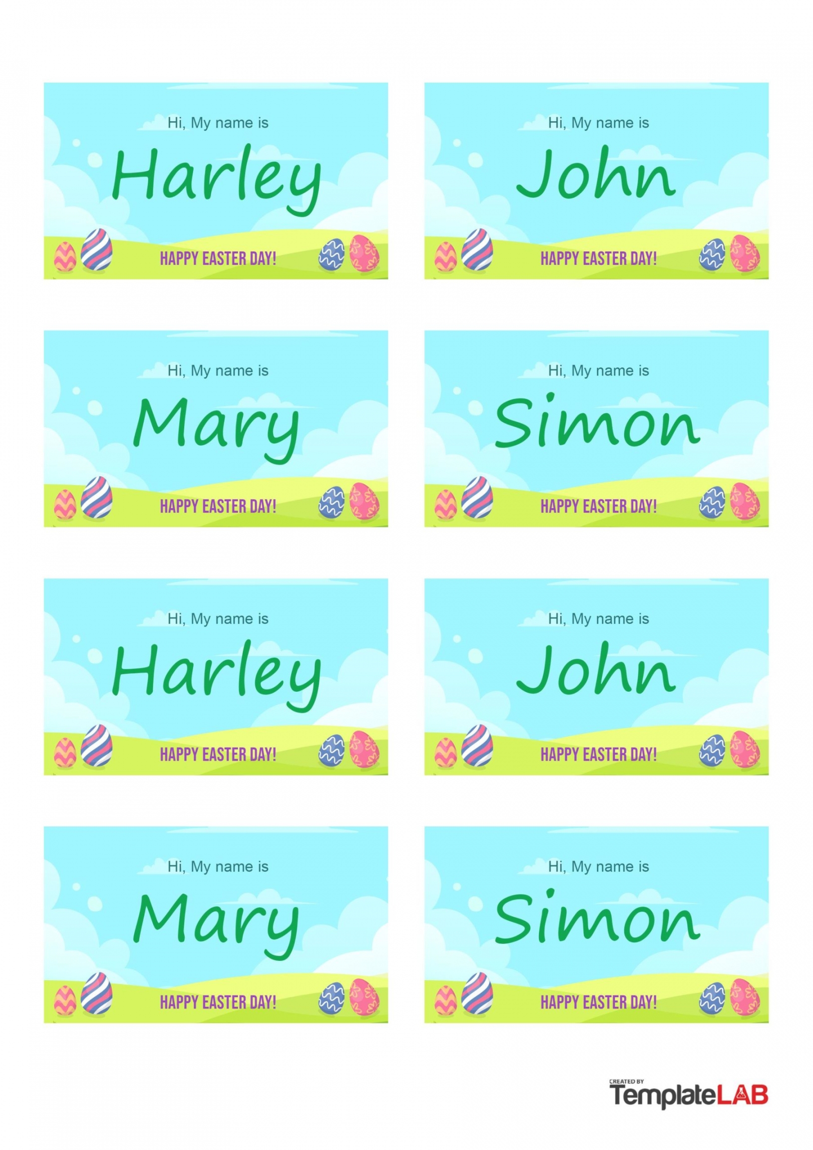 Name Tag Template Free Printable Word FREE Printable HQ