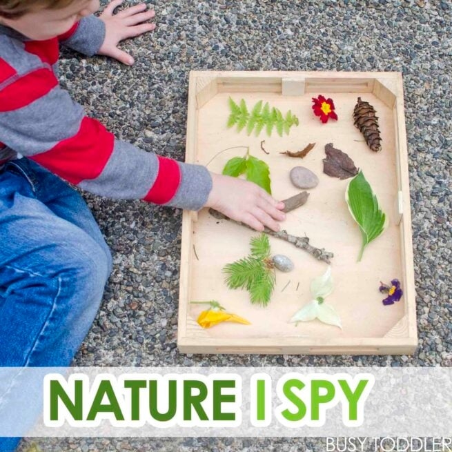 outdoor nature activities for toddlers printables