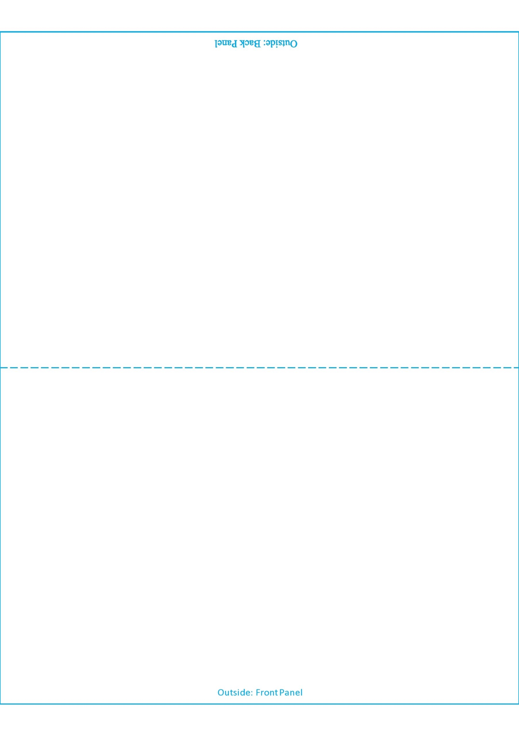 Note Card Template Printable