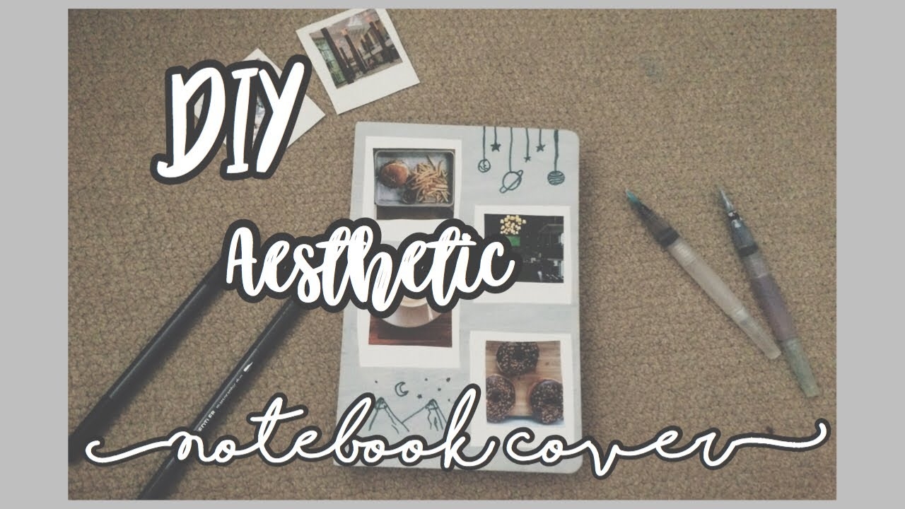 Notebook Cover Design Ideas Aesthetic