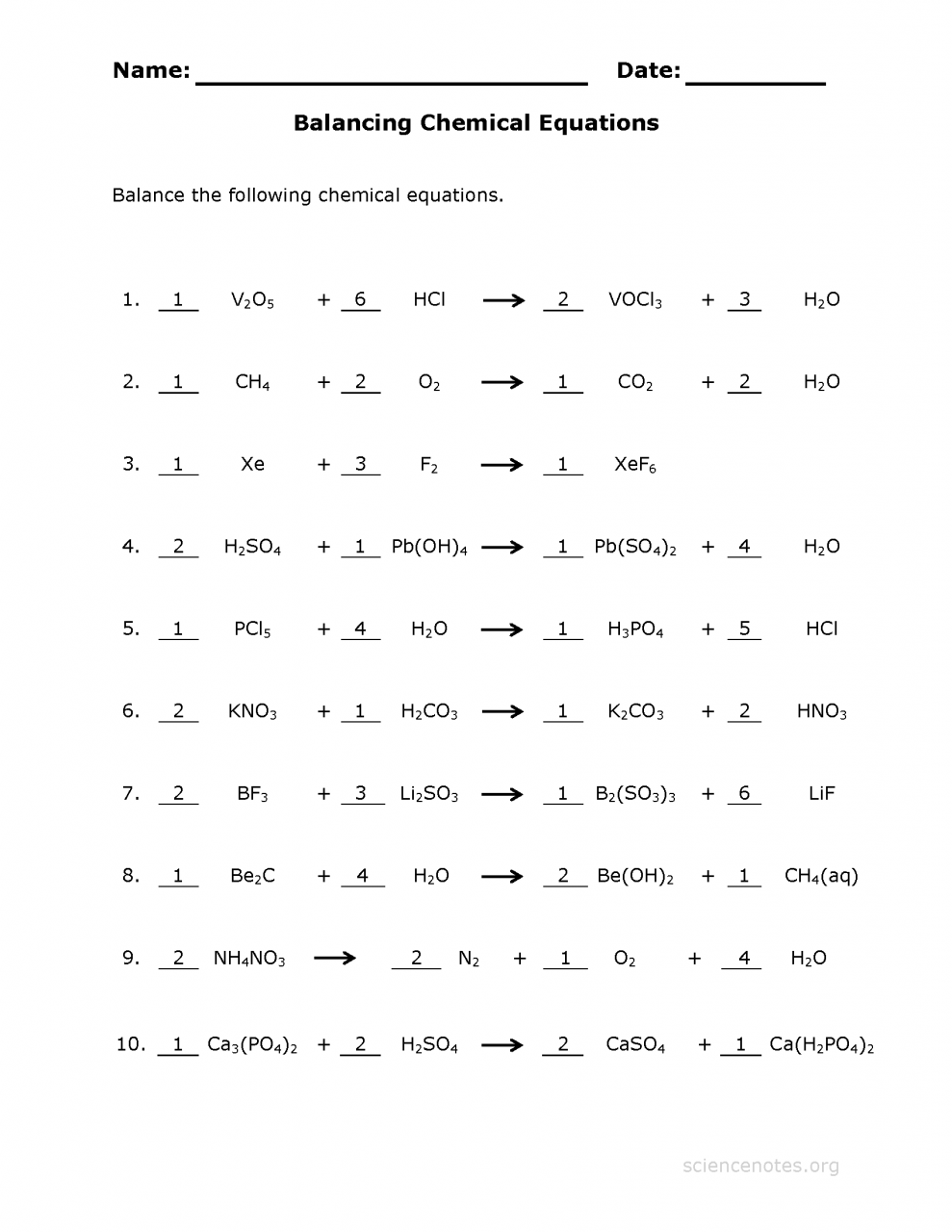 Nuclear Equations Worksheet Key Kidsworksheetfun Equations Worksheets