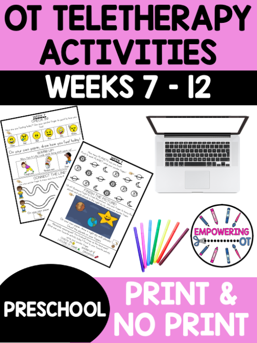 occupational therapy preschool activities printable