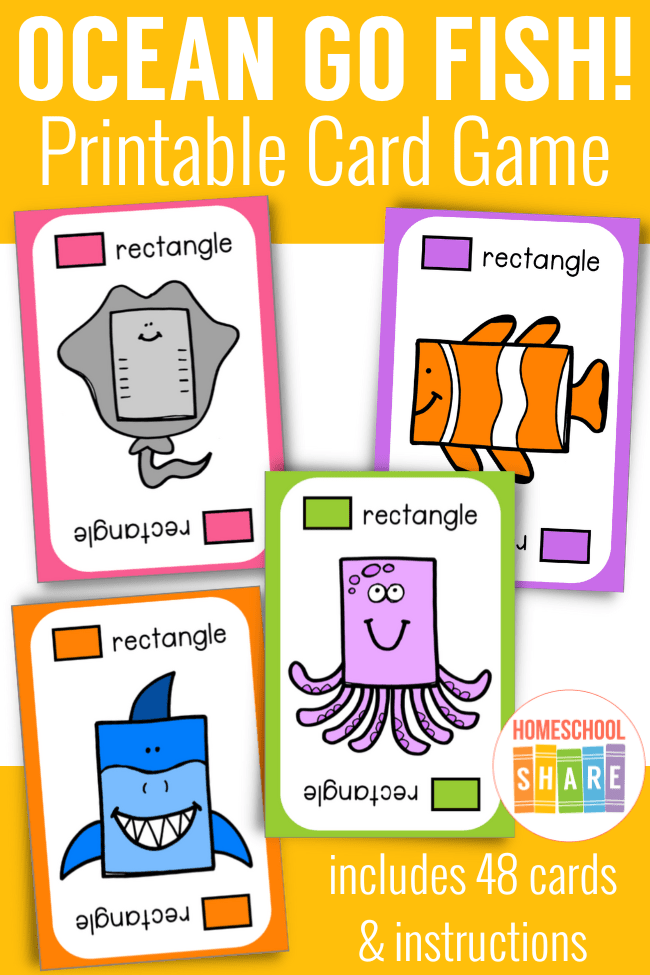 free printable go fish game