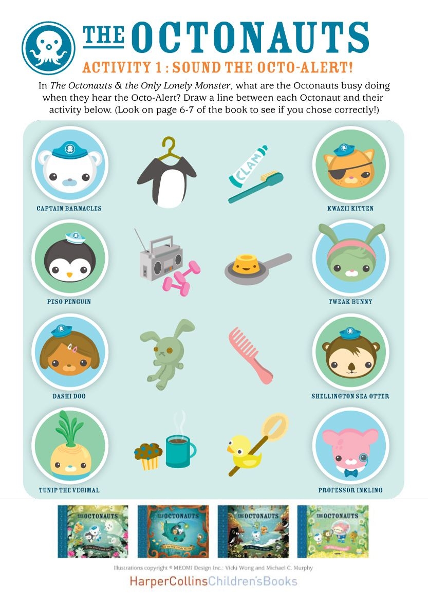 octonauts activity printable