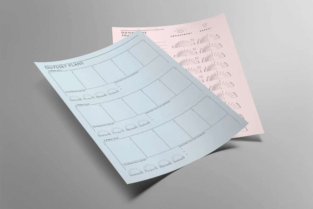 Odyssey Plan Design Thinking Planner Printable Designing Etsy UK