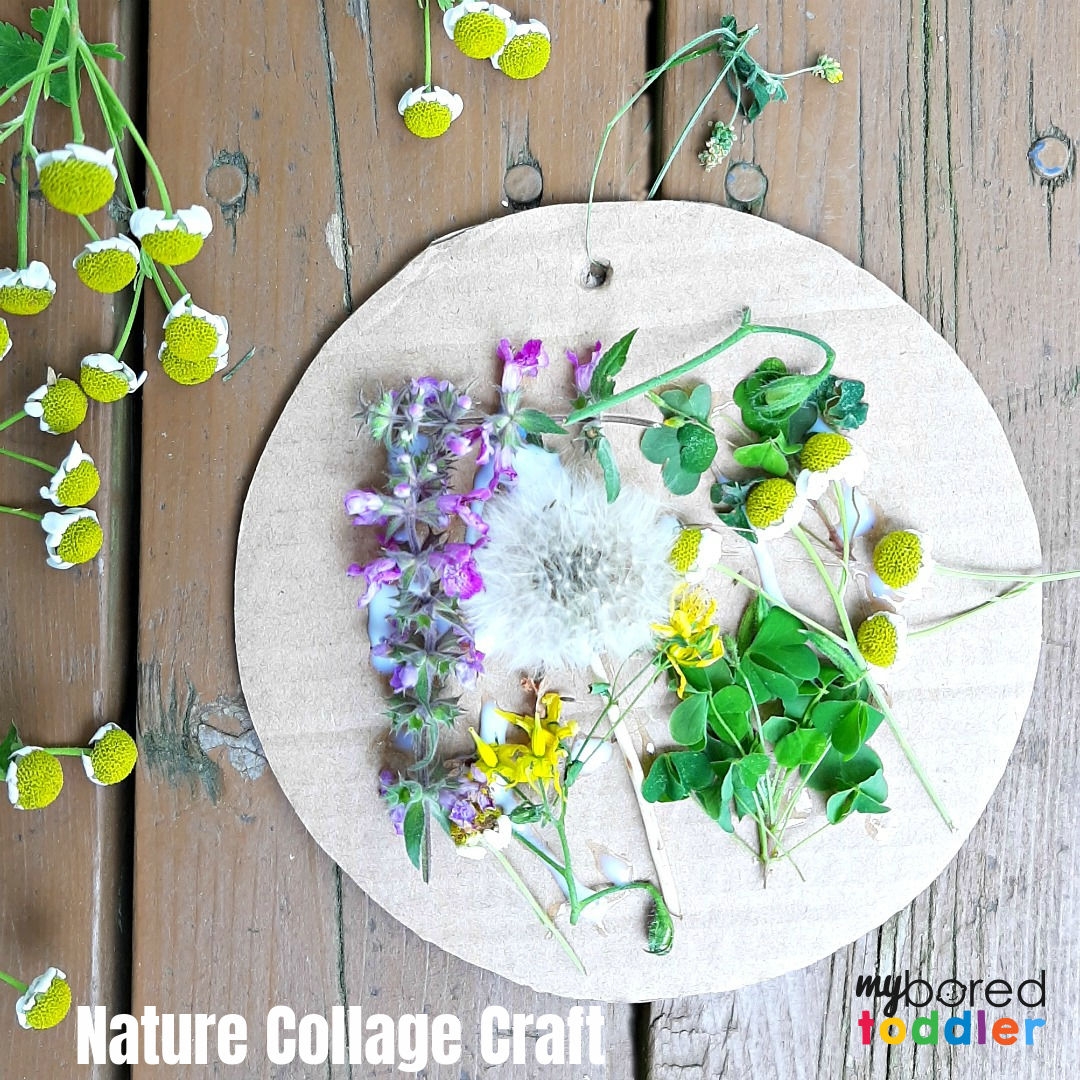 Outdoor Nature Craft For Toddlers My Bored Toddler