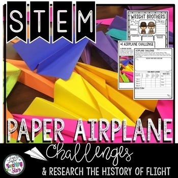 paper airplane stem activity printable