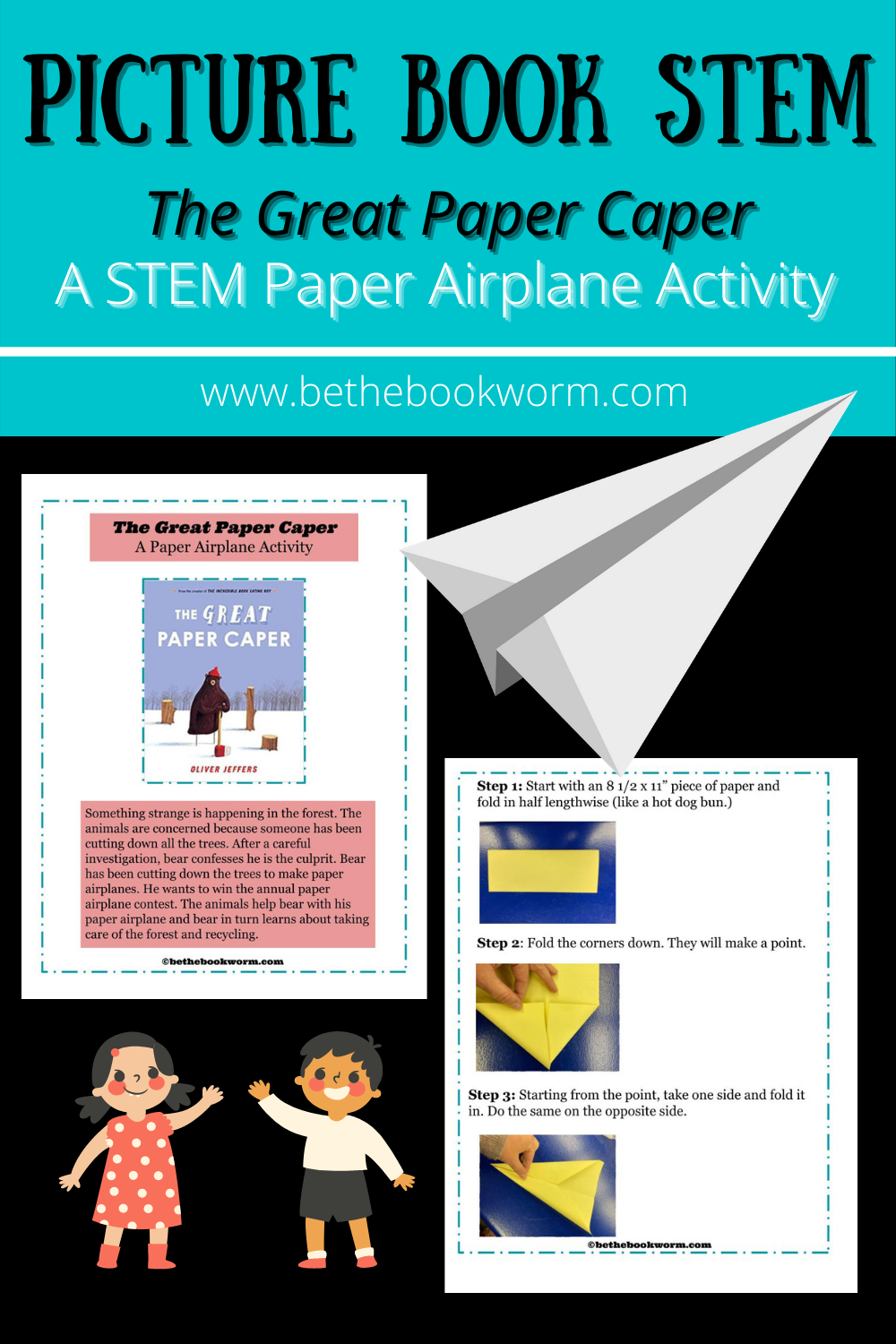 Paper Airplane Stem Activity Printable Dev onallcylinders