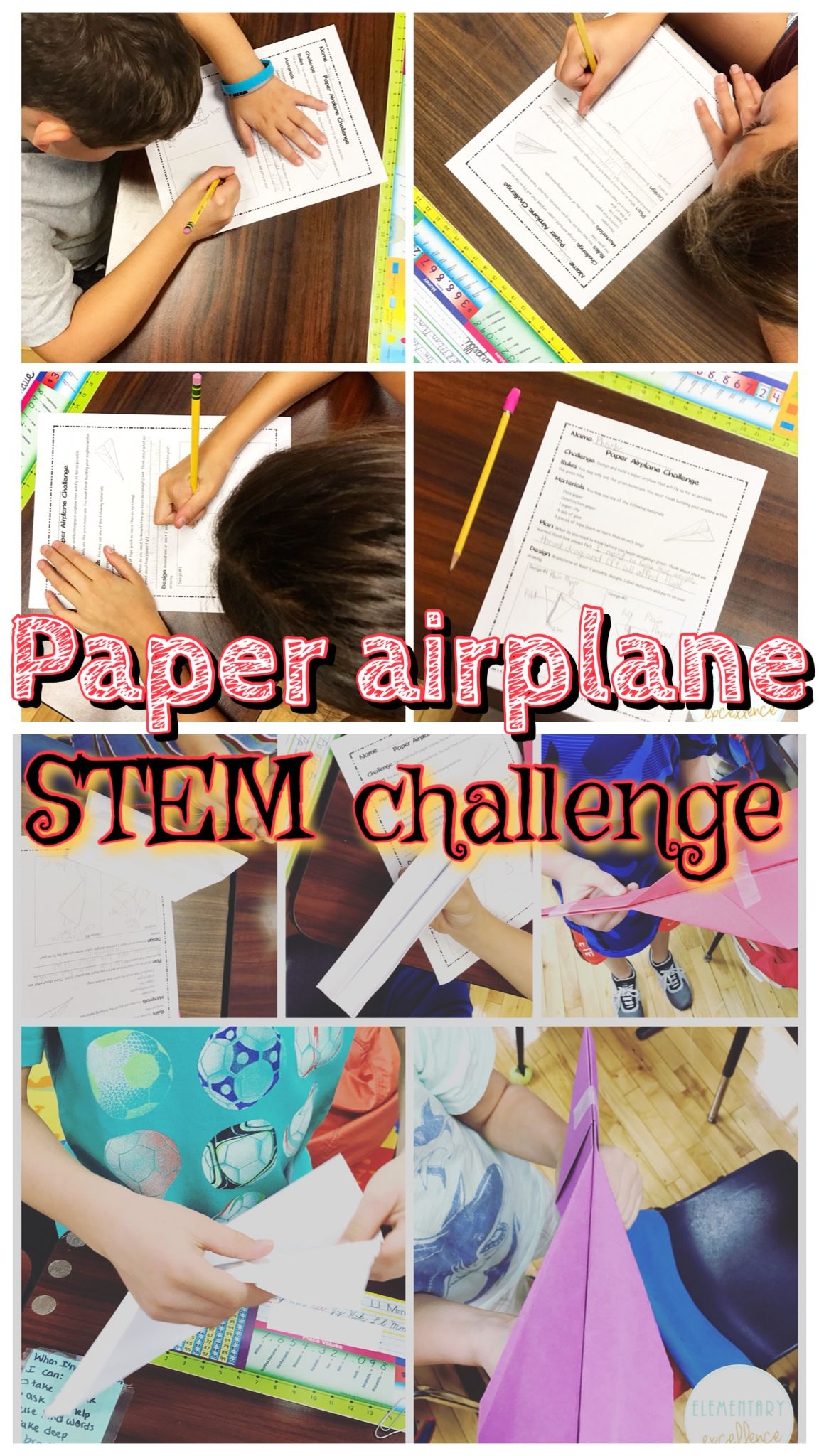 Paper Airplane Stem Activity Printable Dev onallcylinders
