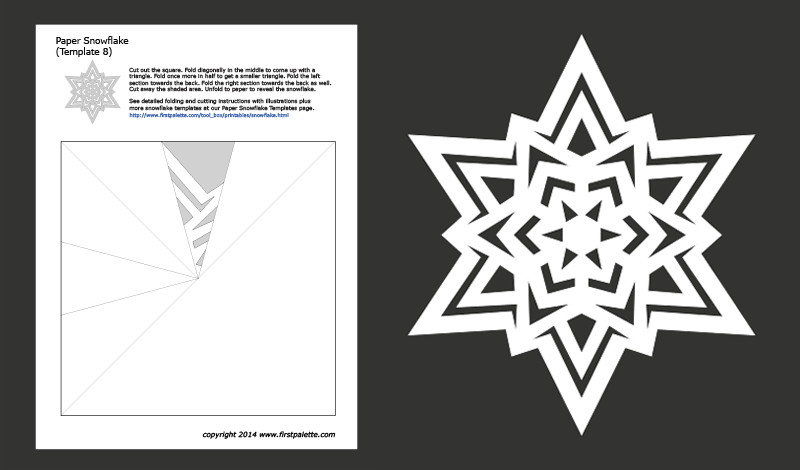 free printable snowflake designs