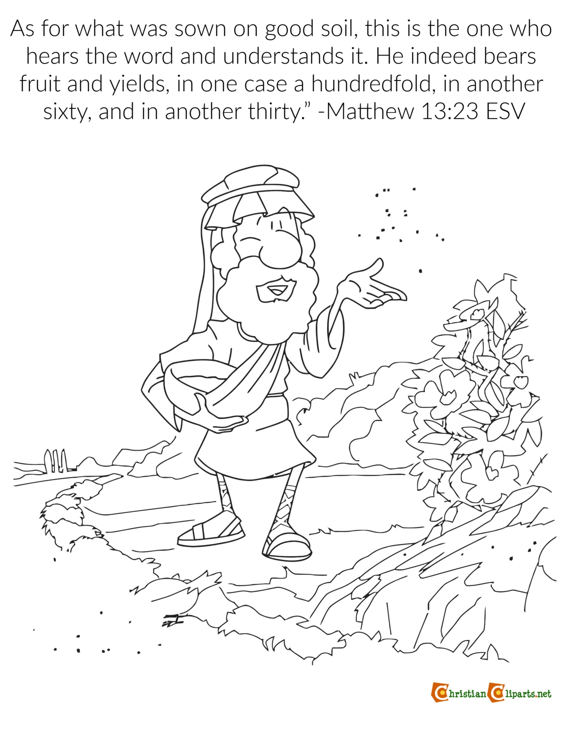 Parable Of The Sower Activities For Children 39 s Lessons