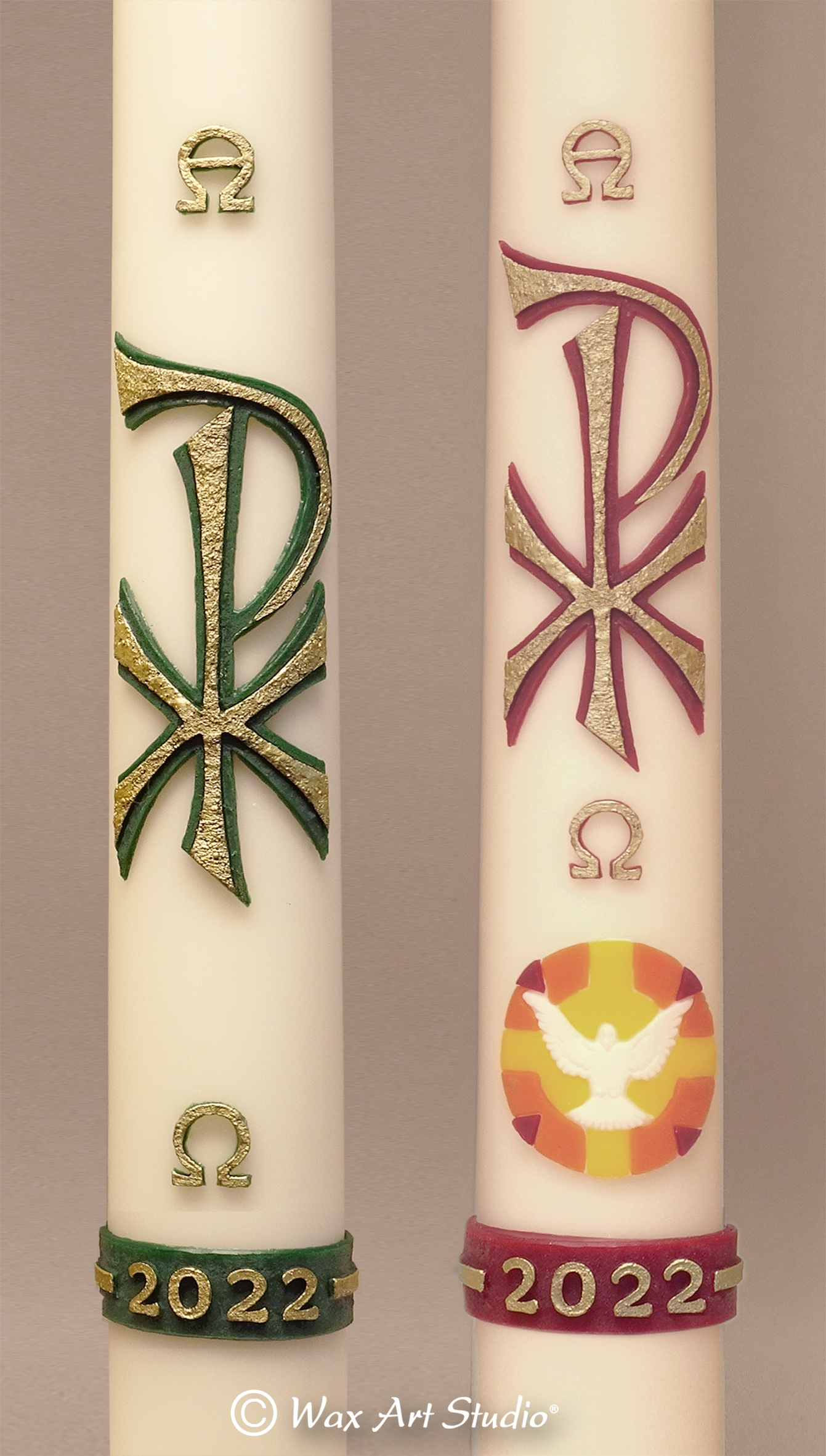 Paschal Candle Decorations Wax Art Studio