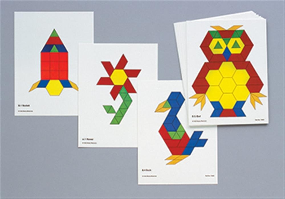 Pattern Block Activity Cards FREE PATTERNS