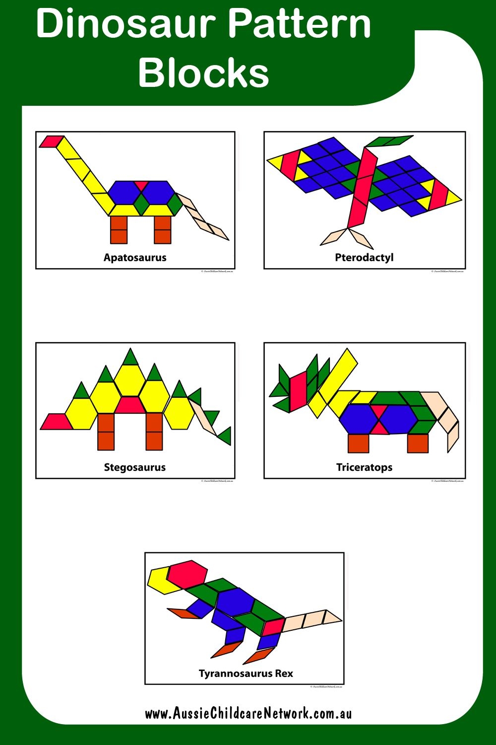Pattern Blocks Activities Artofit