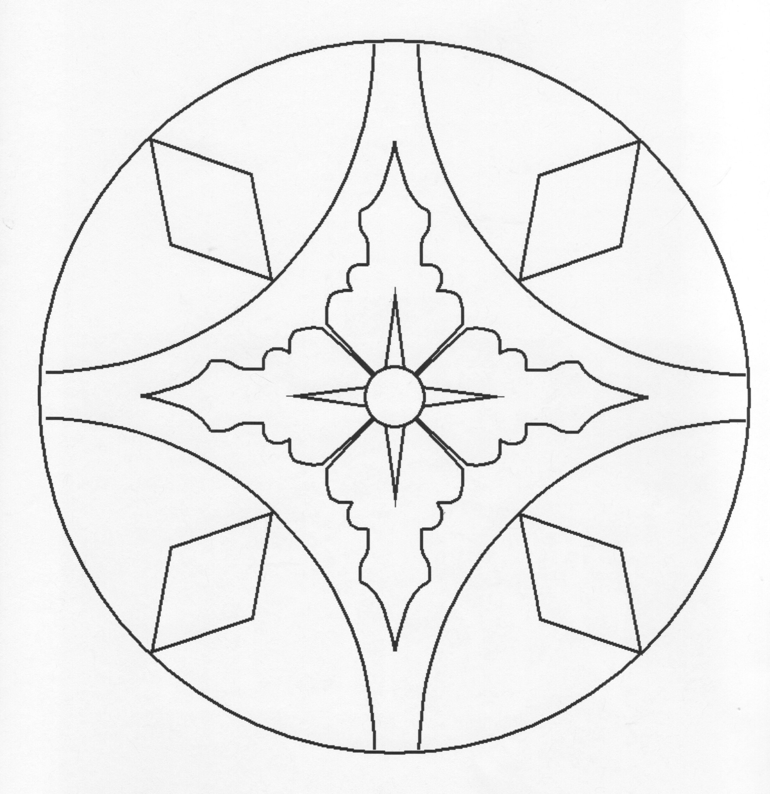 Pattern Printable Rangoli Designs