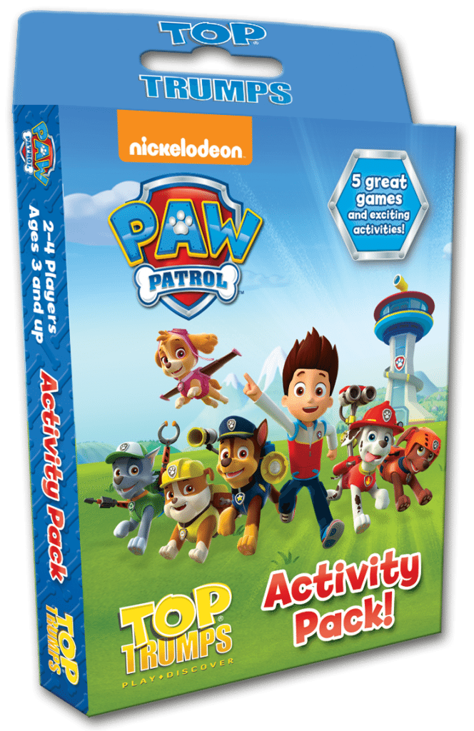 Paw patrol activity pack Winning Moves Customised Games
