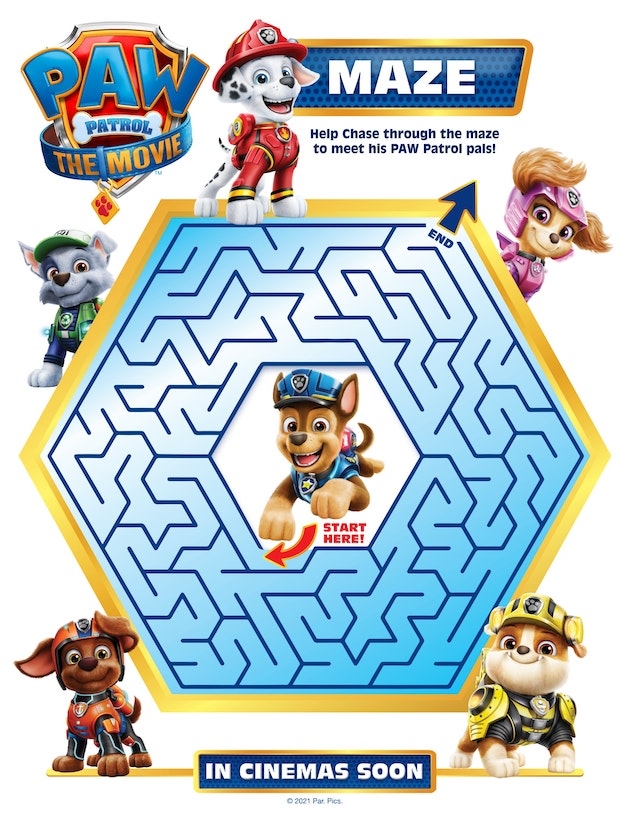 PAW Patrol Activity Printables
