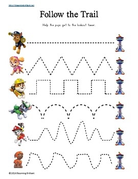 paw patrol activity pack printable