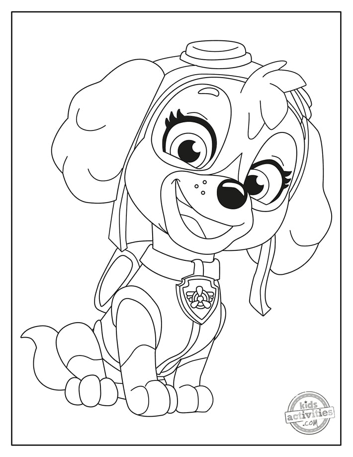 paw patrol activities printables
