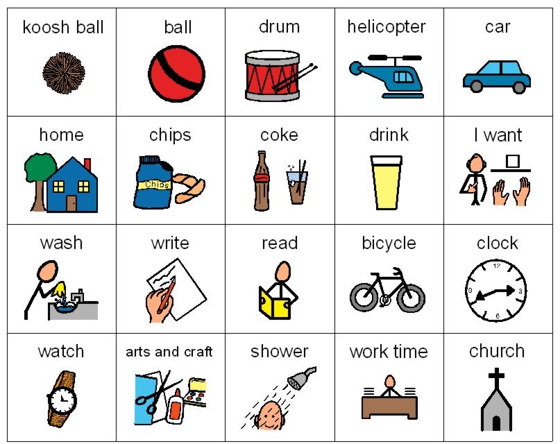 Pdf Free Printable Pecs Pictures Printable Word Searches