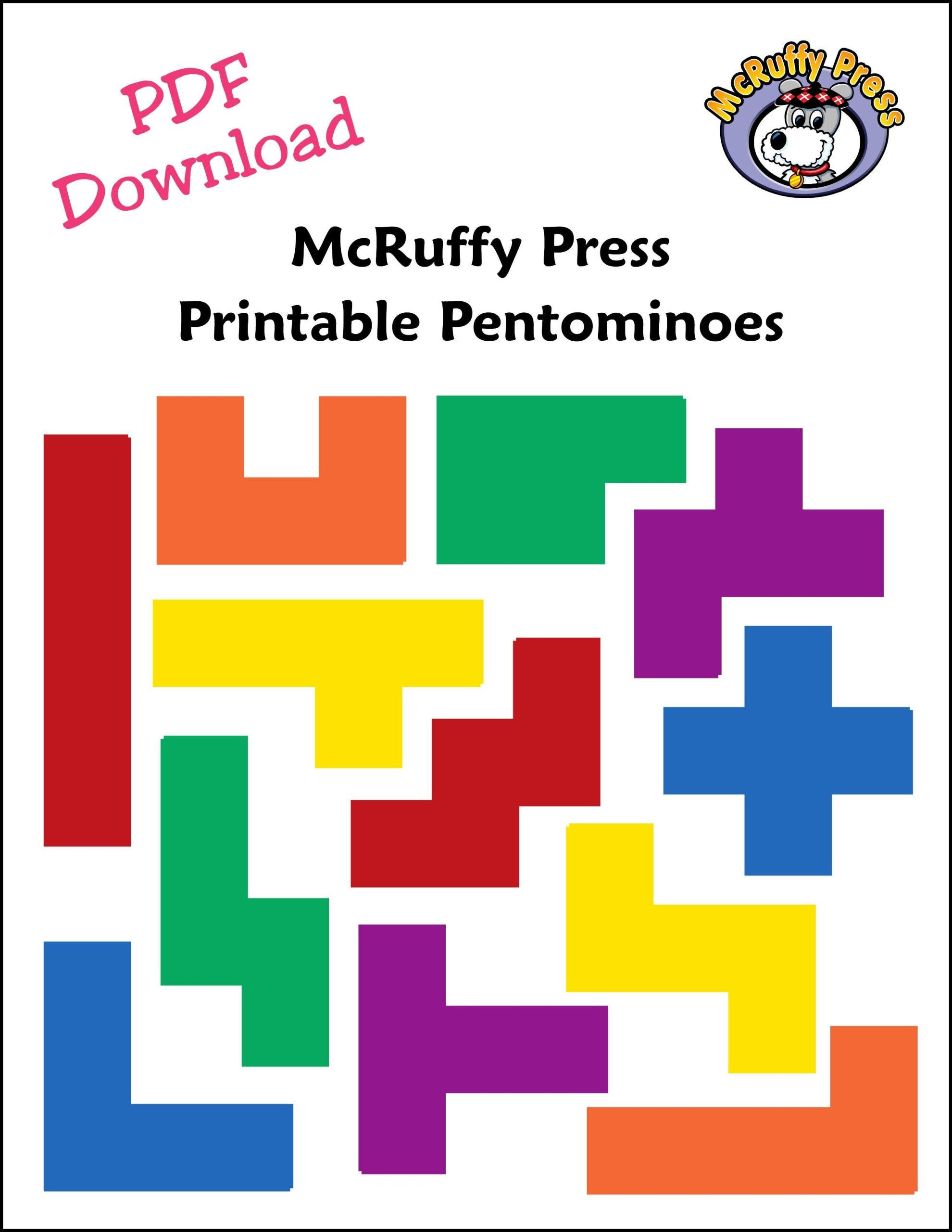 Pentmino Sets Download Worksheets Library
