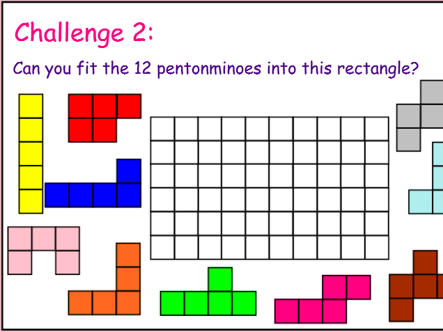 Pentominoes Printable Printable Templates