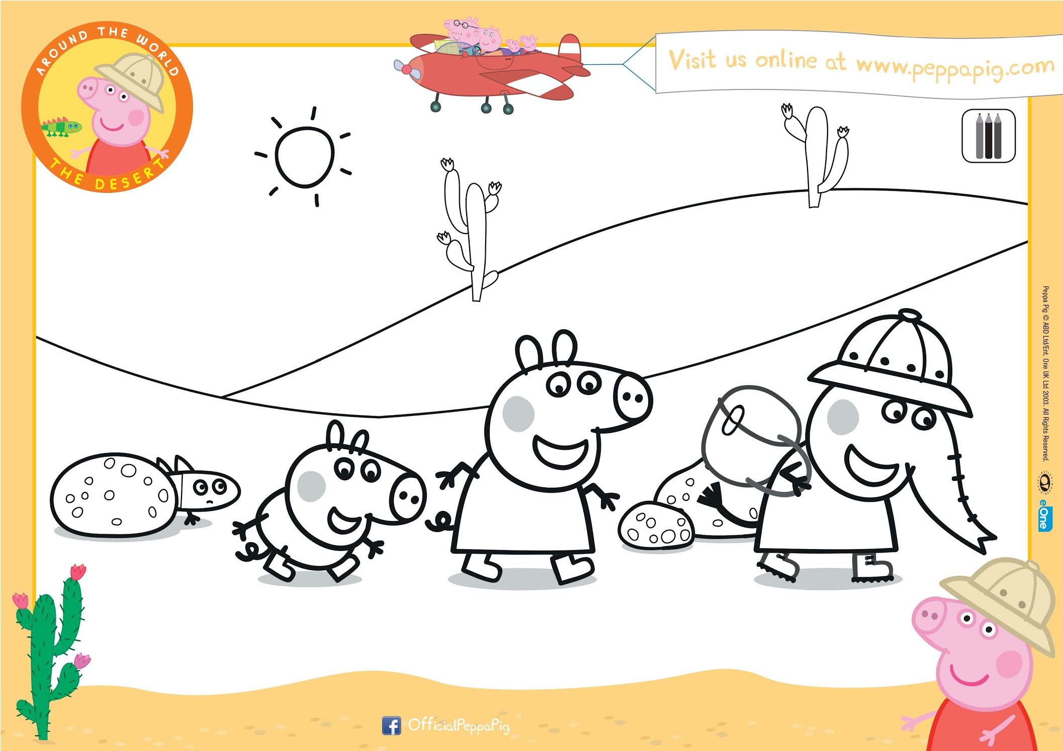 Peppa Pig Activity Sheets Be A Fun Mum