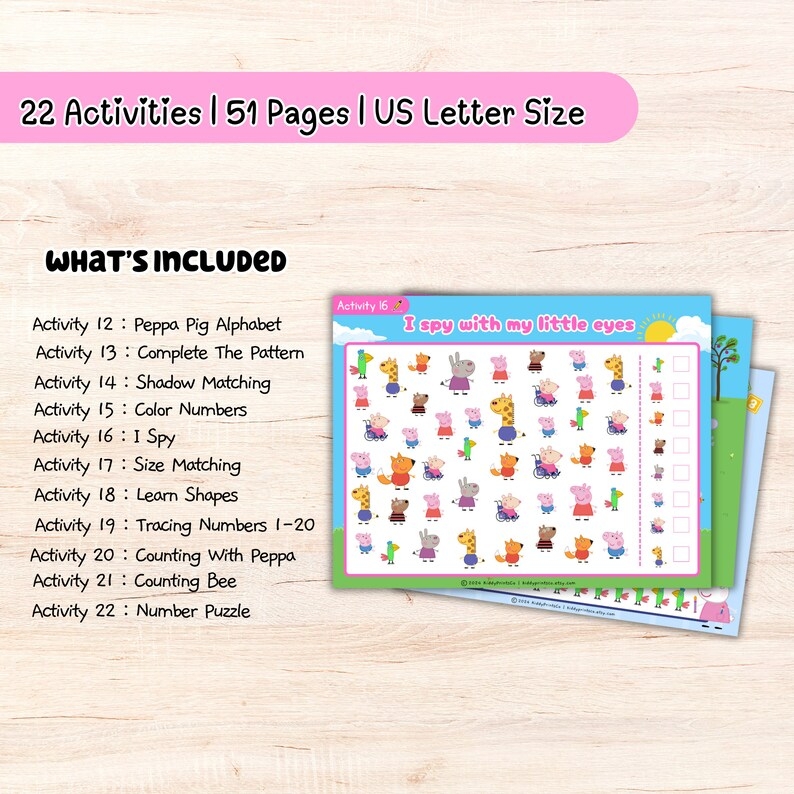 Peppa Pig Busy Book Peppa Printable Toddler Busy Book Activities 