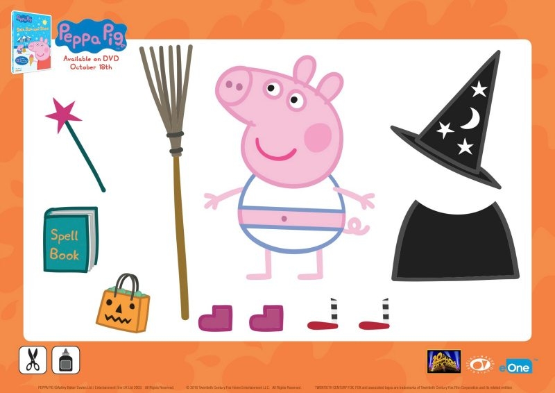 peppa pig activity printables