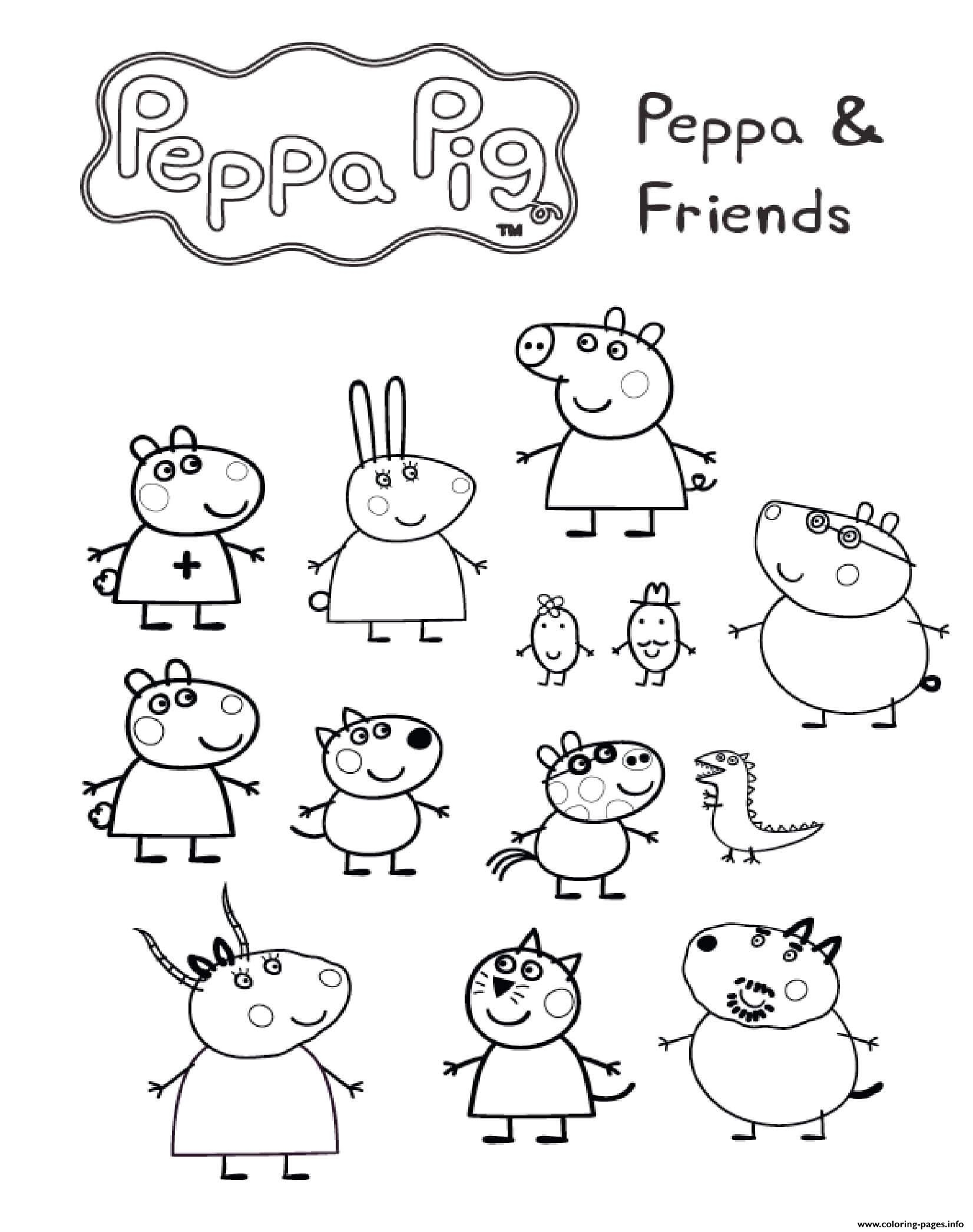 Peppa Pig Printable Activities