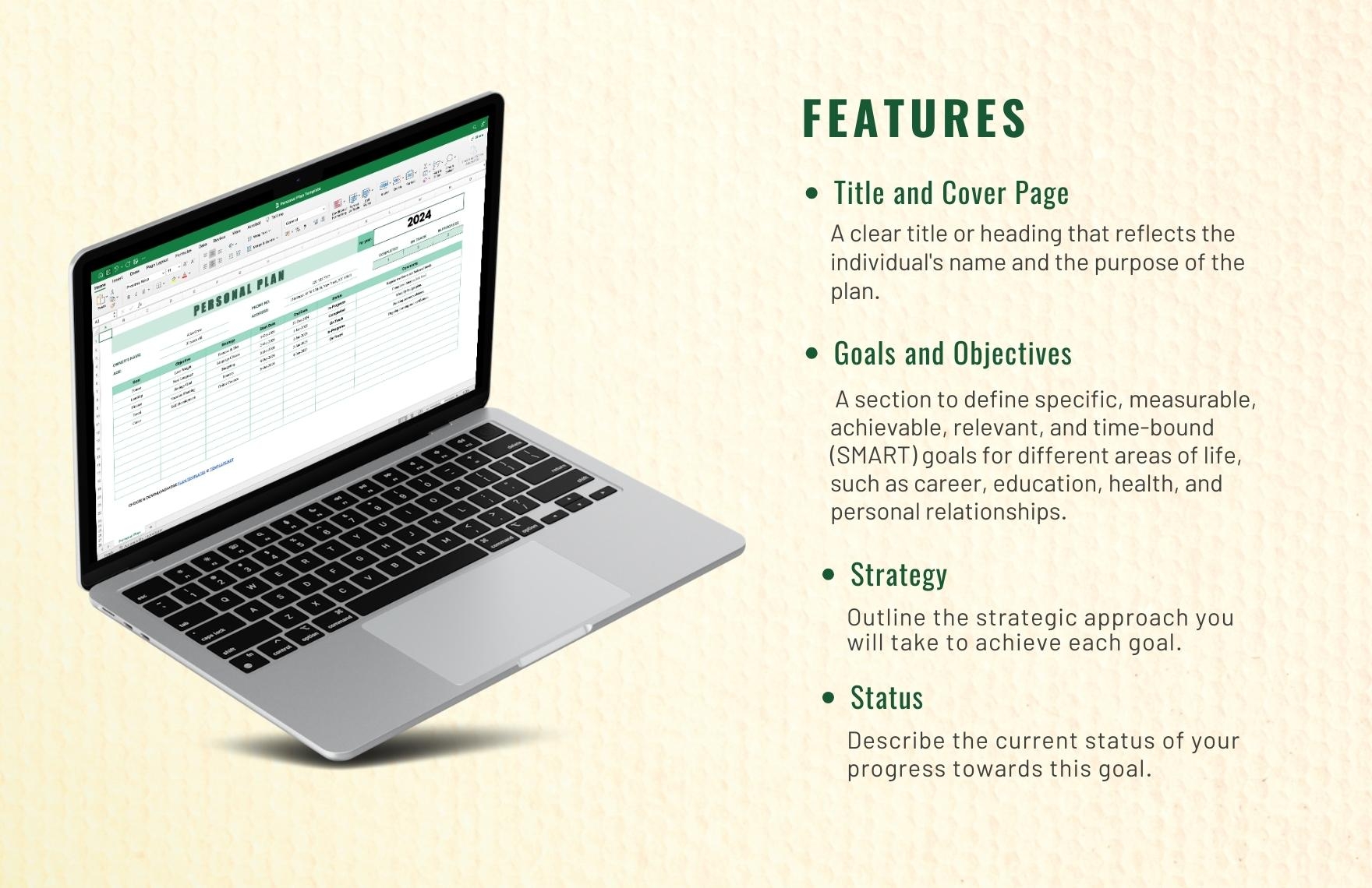 Personal Plan Template In Excel Google Sheets Download Template