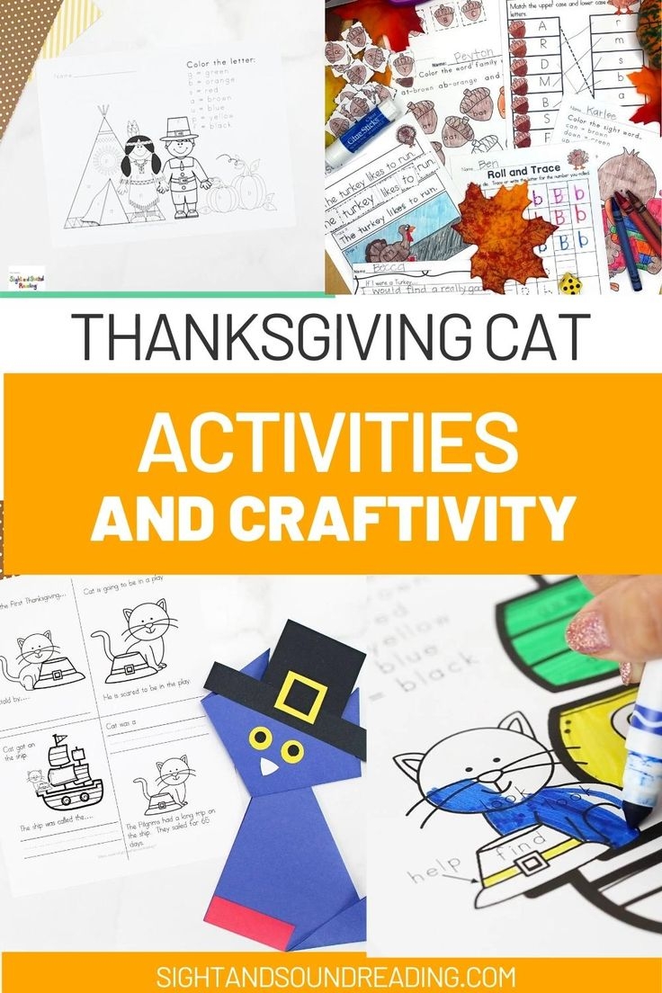 Pete Cat Thanksgiving Activity Mrs Karle 39 s Sight And Sound Reading 