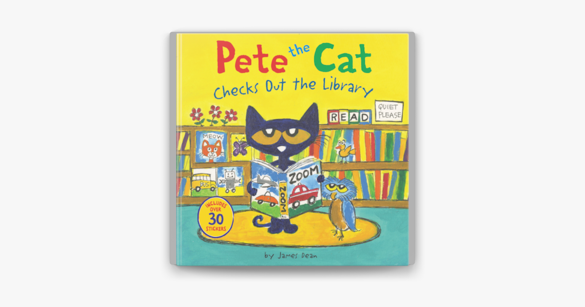  Pete The Cat Checks Out The Library On Apple Books