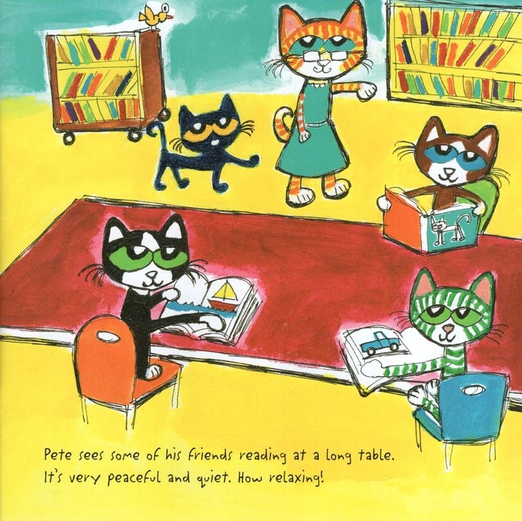 Pete The Cat Checks Out The Library Pete The Cat 