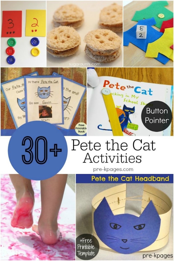 Pete The Cat Free Printable Activities