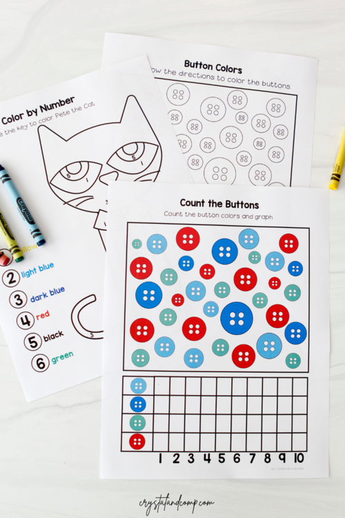 Pete The Cat Printables And Activities