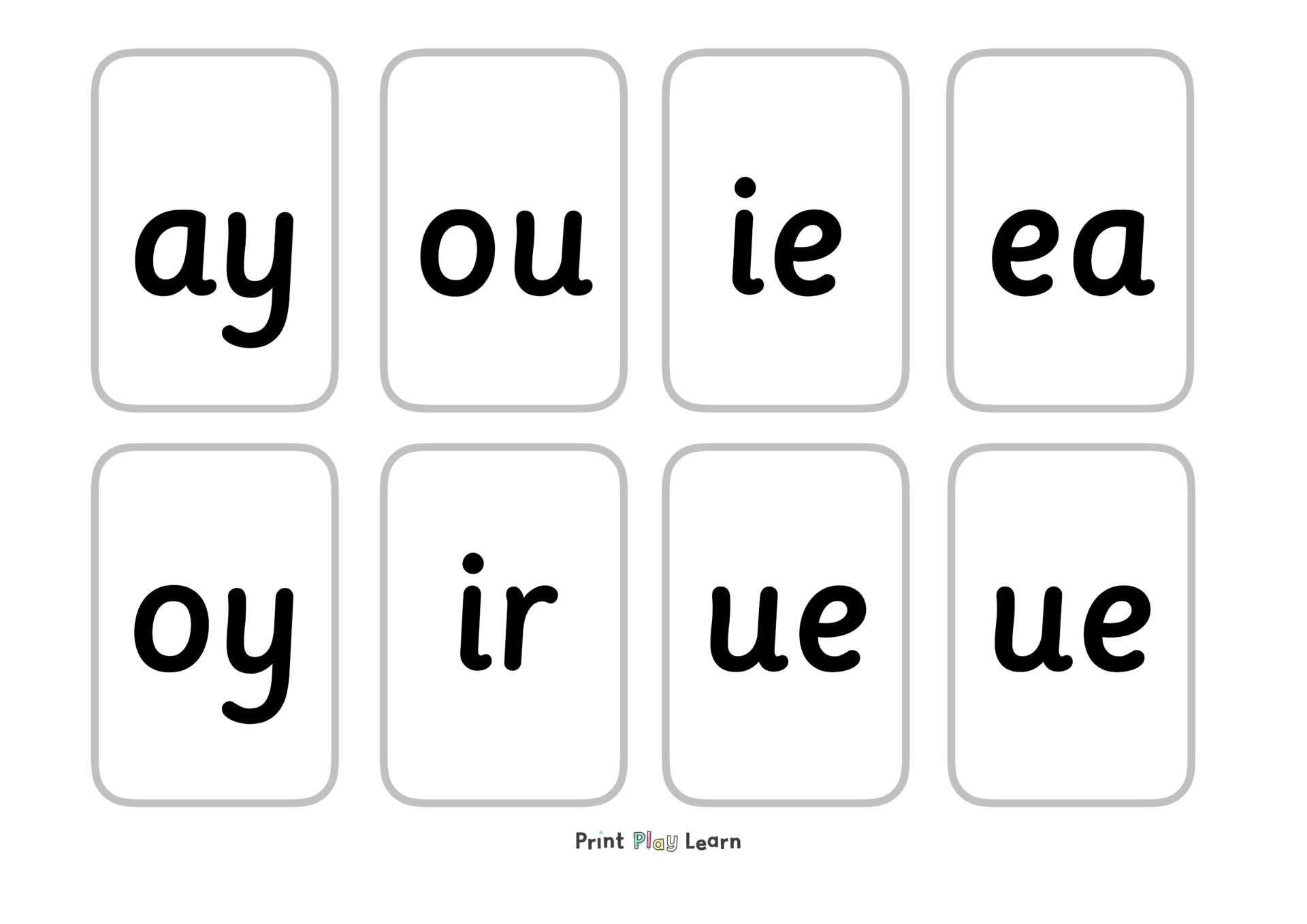 Phase 5 Phonics Free Printables