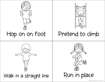 Physical Activity Cards Exercise Cards By The Super Teacher TpT