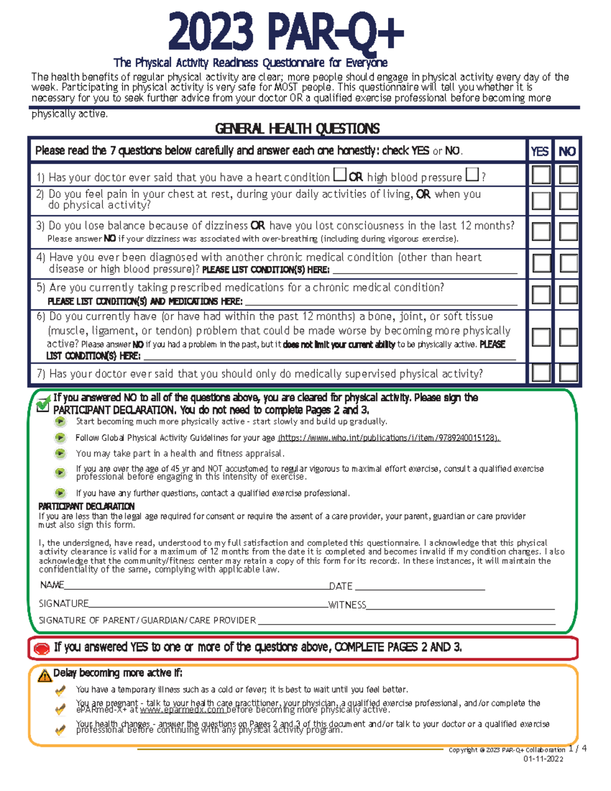 physical activity printables