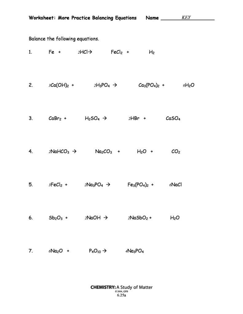 Physics Equations Worksheet Equations Worksheets