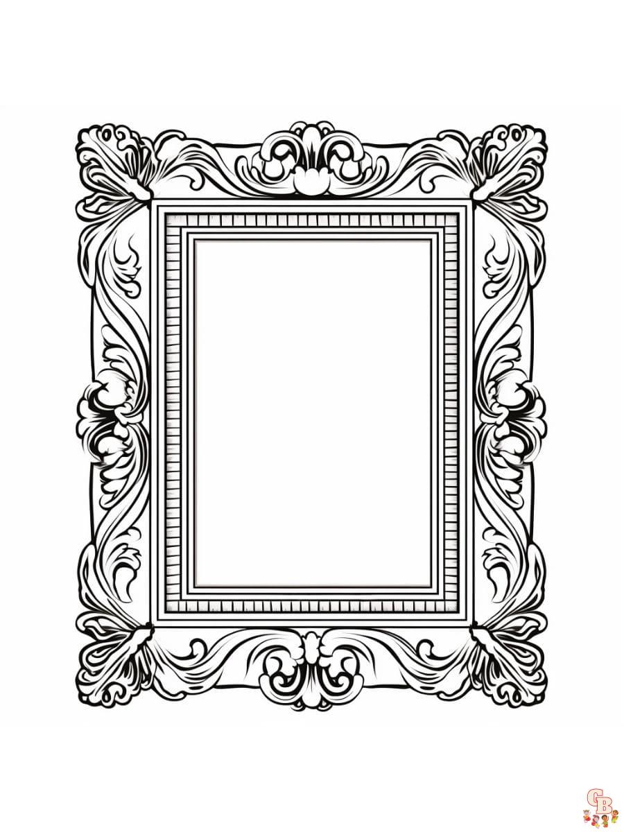 picture frames printable free