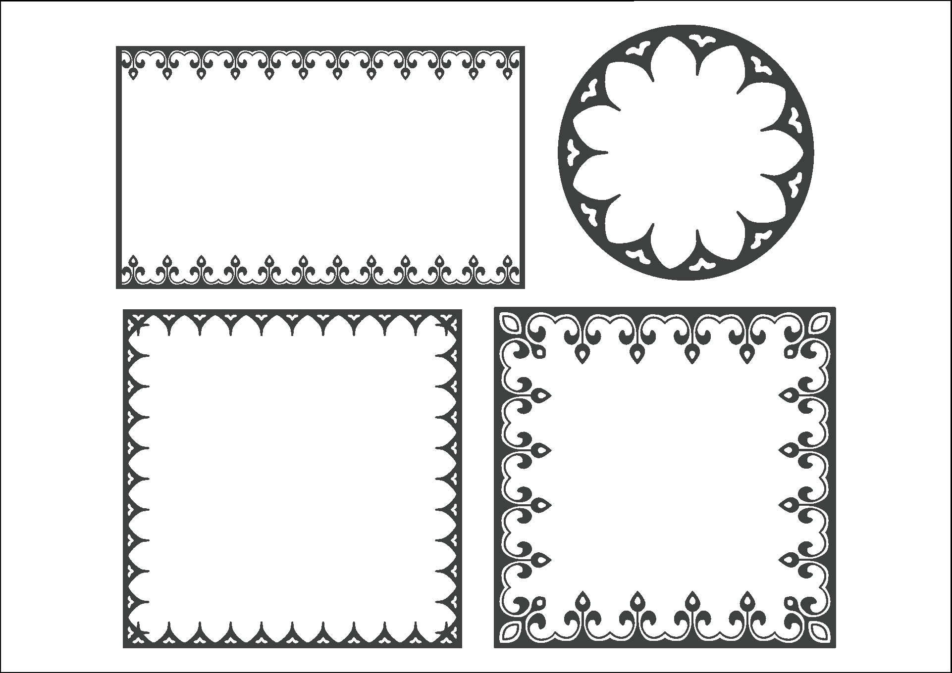 picture frame printable
