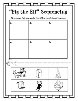 Pig The Elf Worksheets And Activities By Awe Inspiring Teaching TPT