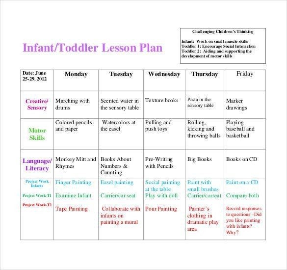 Pin On Basic Lesson Plan Templates