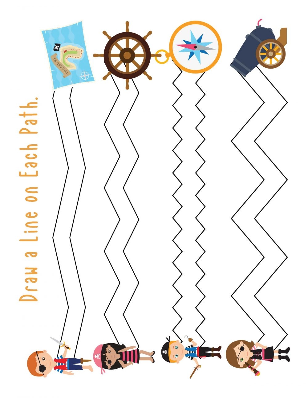Pirate Activities Printable