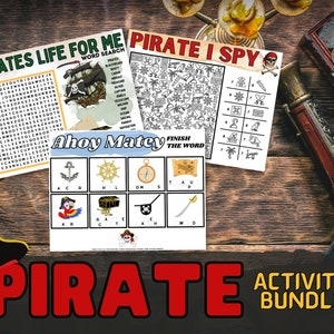Pirate Activity Printables For Kids Printable Activity Sheets Pirate 